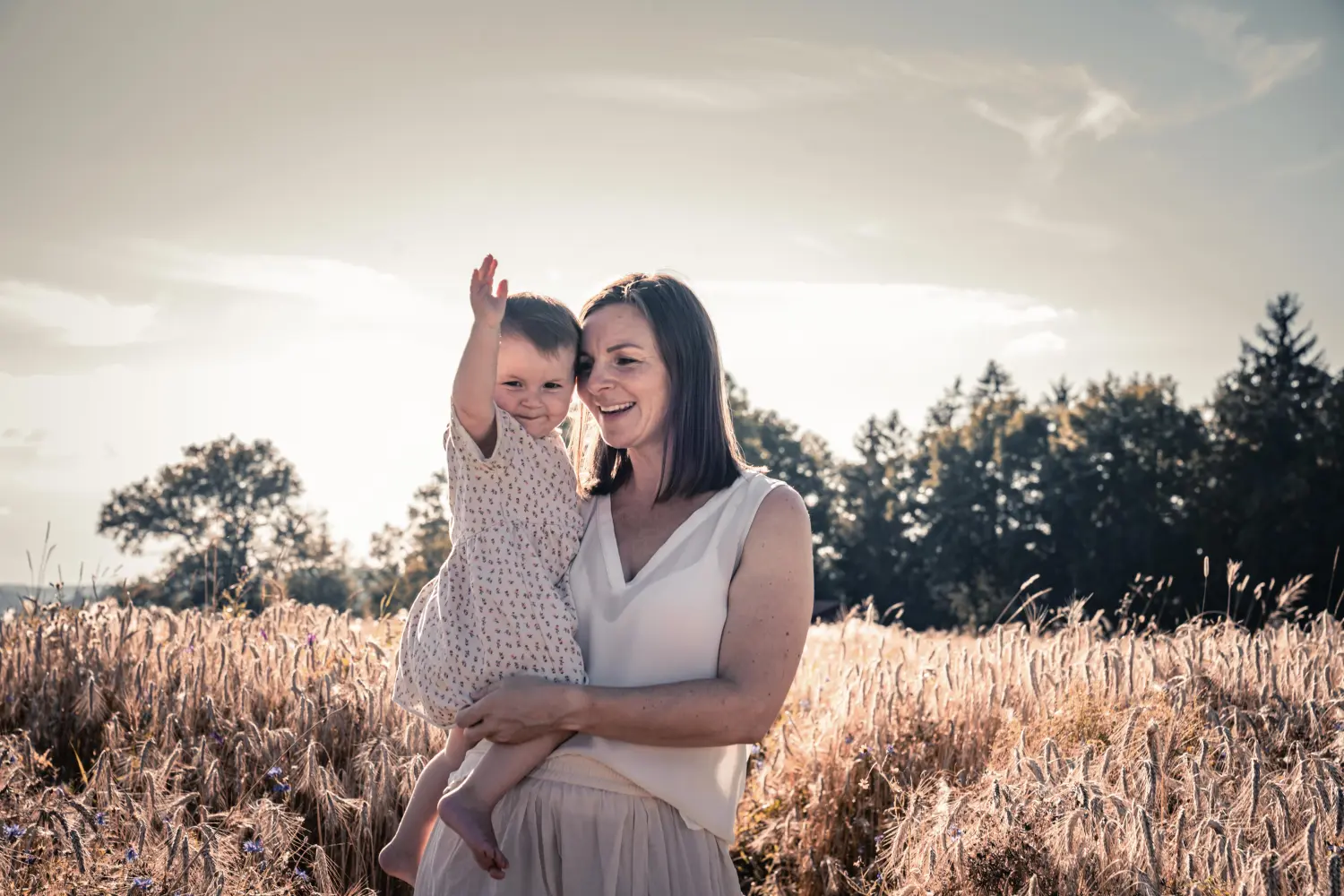 Melissa Herkommer Photography, Familie, Mutter und Baby